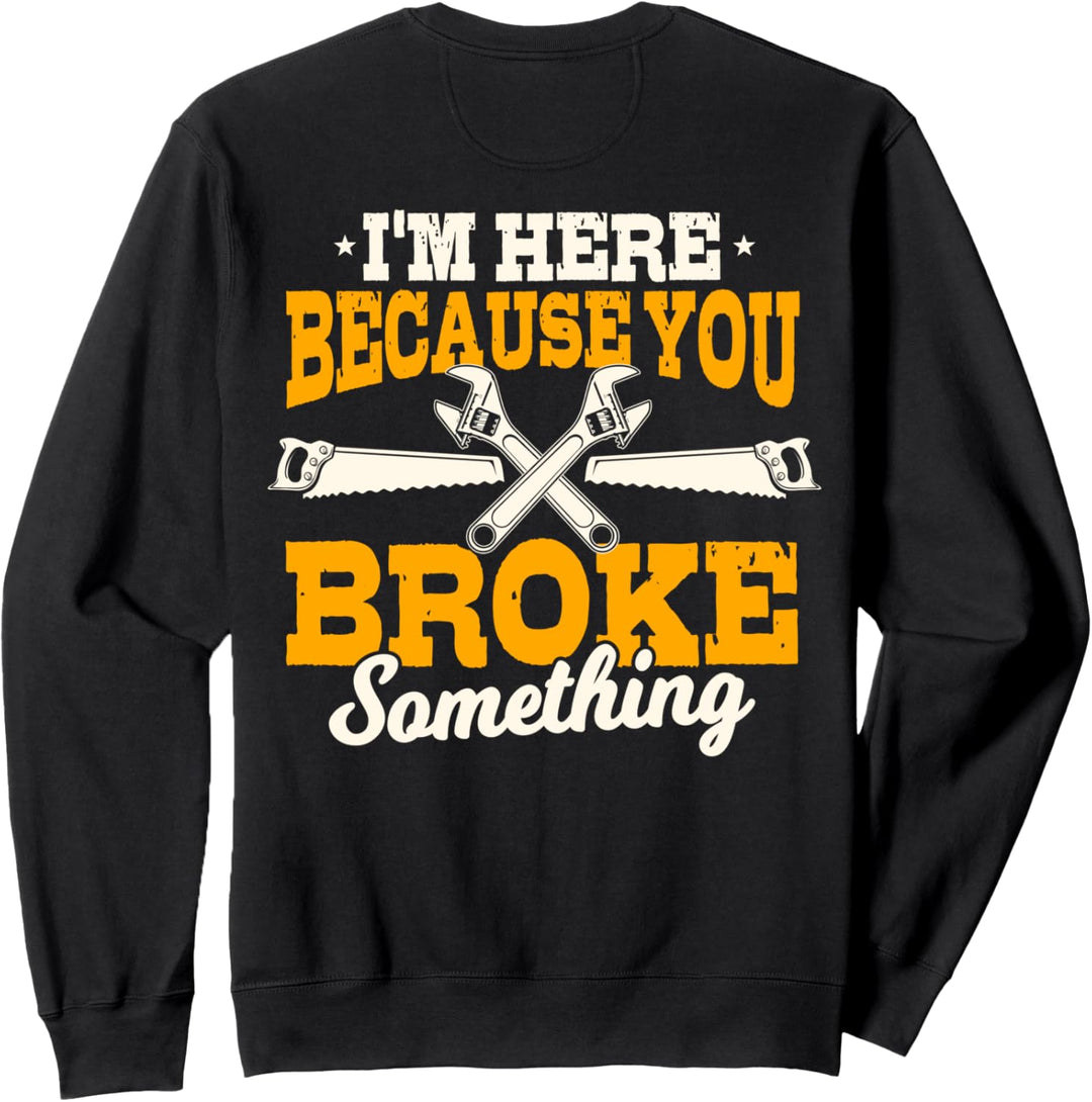 Handwerker Geschenke Design auf der Rückseite der Kleidung Sweatshirt