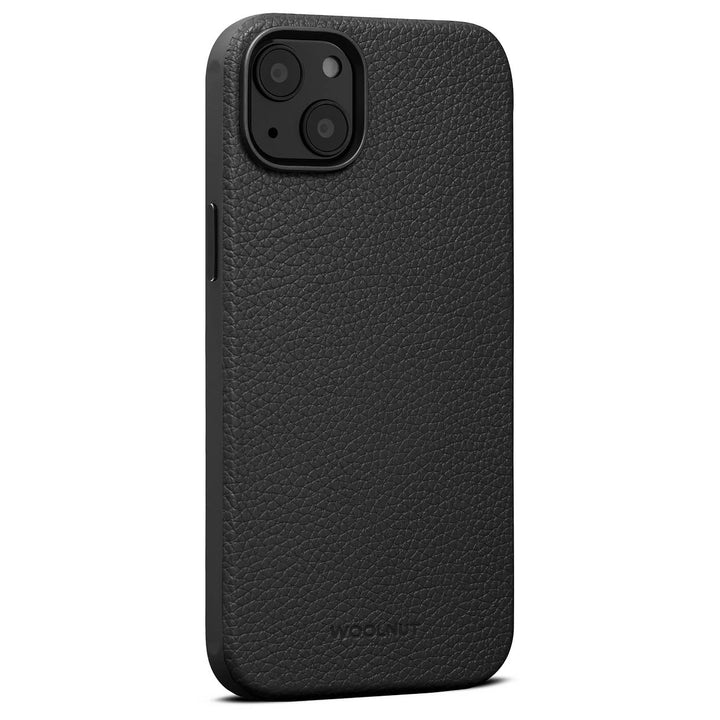 Woolnut Leder Hülle Case für iPhone 14 Plus - Schwarz iPhone 14 Plus Schwarz, iPhone 14 Plus Schwarz