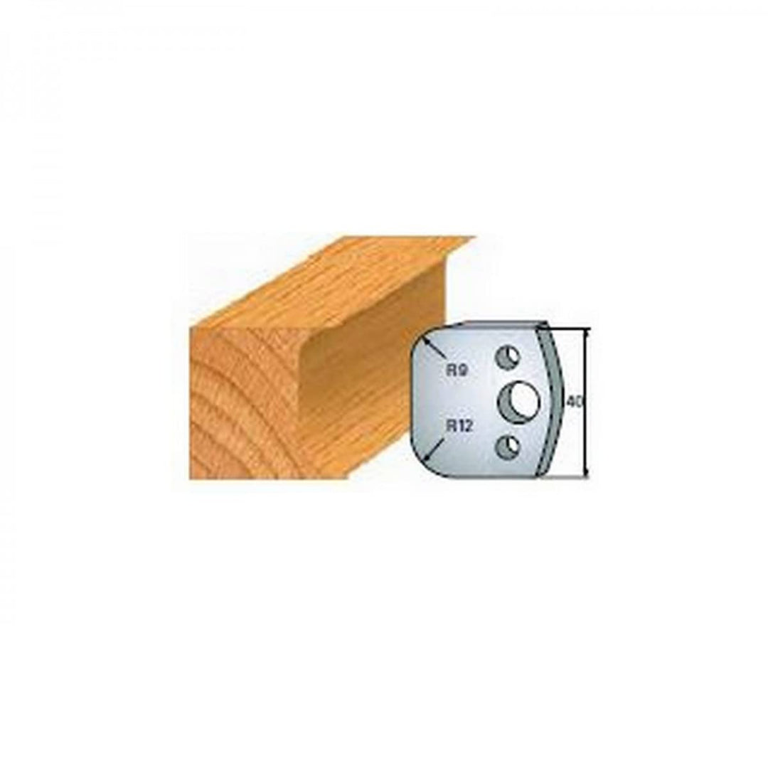 Flury Guhdo Profilmesser 50 SP Stahl 2 Stück 40 x 4 mm Messer Zubehör