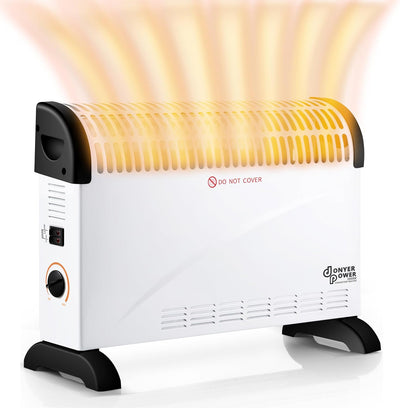 DONYER POWER Konvektor-Heizkörper 2000W Raumheizung mit Einstellbarem Thermostat Nicht Vorjähriges I