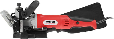 WALTER Flachdübelfräse 900 W, Nutfräse, Fräsmaschine Holz, mit 60 Flachdübel, Holzverbindungsfräse,