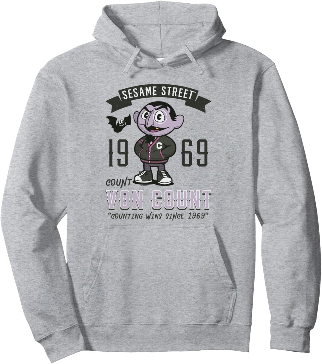 Sesame Street Count Counting Wins Since 1969 Pullover Hoodie