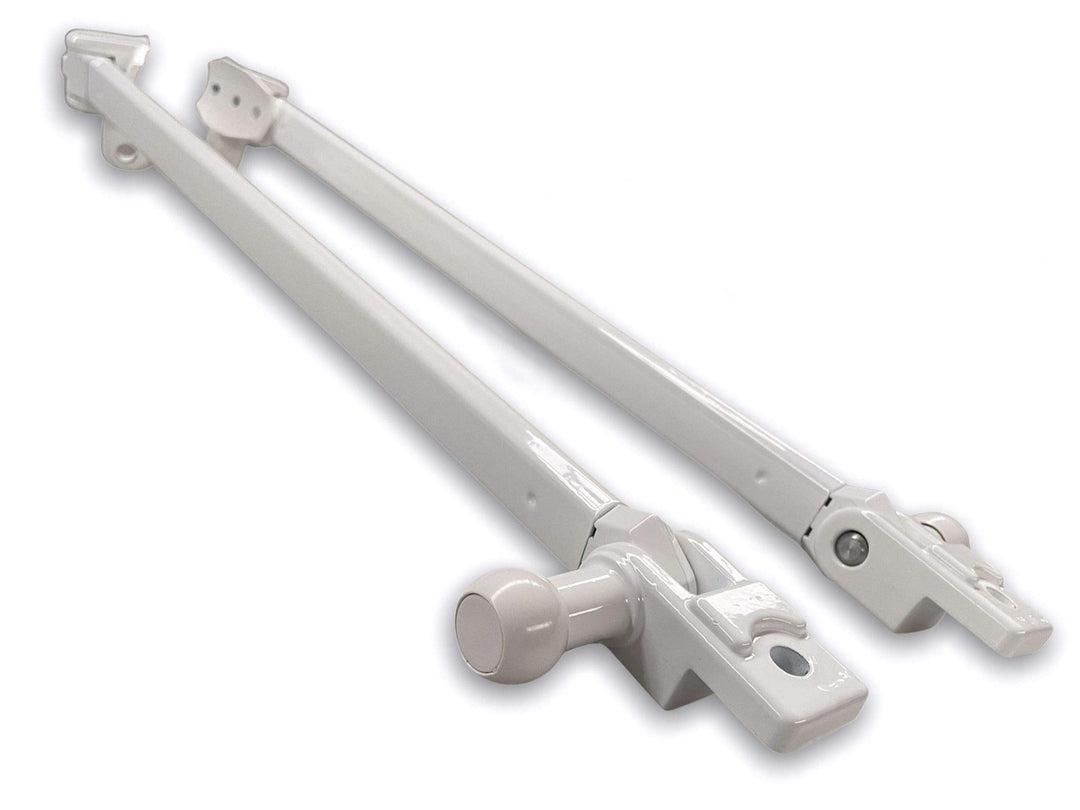 Set Arme für Balkonmarkisen 50 cm (weiss), Weiss