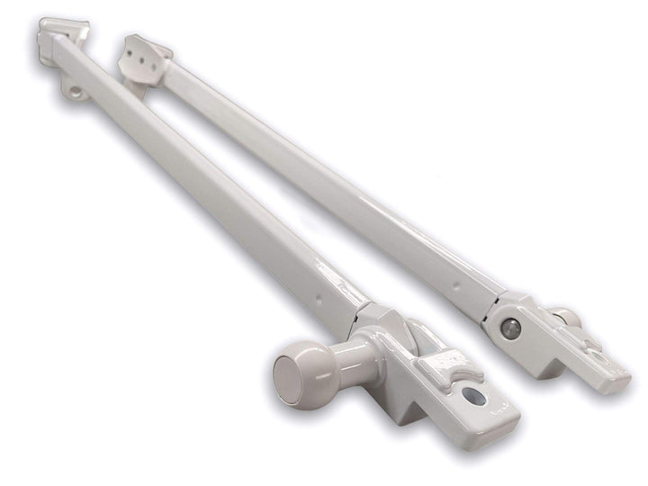 Set Arme für Balkonmarkisen 50 cm (weiss), Weiss