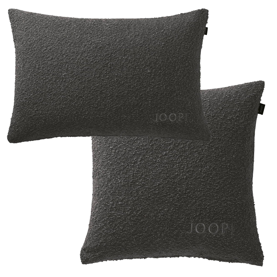 JOOP! Kissenhülle TOUCH | 12 anthrazit - 40 x 40 Schwarz 40x40, Schwarz 40x40