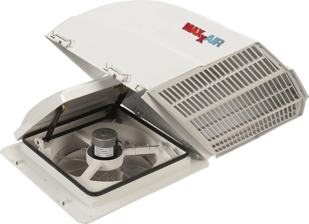 Maxxair FANMATE 00-955001 Lüfter-/Entlüftungsabdeckung mit EZ-Clip-Hardware, konstanter Luftstrom, s