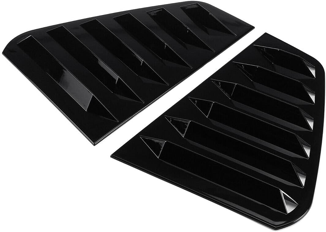 Micvtve Seitenfensterrollos für hinten Golf 7 R 7 7.5 2013-2020 Rennstil Fensterrollos Entlüftungsab