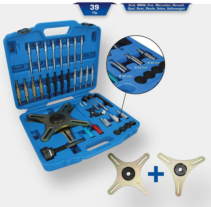 BRILLIANT TOOLS BT641150 SAC-Kupplungs-Werkzeug-Satz, 39-tlg [Powered by KS TOOLS]