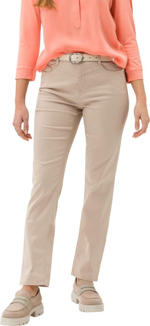 BRAX Damen Style Mary Superior Cotton Hose 27W / 30L Sand, 27W / 30L Sand