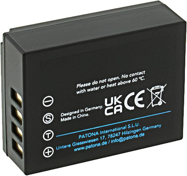 PATONA Platinum NP-W126s NP-W126 Akku-Pack für Fuji mit Mini LCD DUAL Ladegerät (USB) 2x NP-W126 Pla