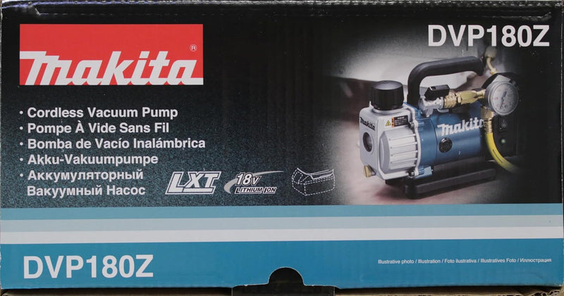 Makita DVP180Z Akku-Vakuumpumpe 18 V (ohne Akku, ohne Ladegerät)