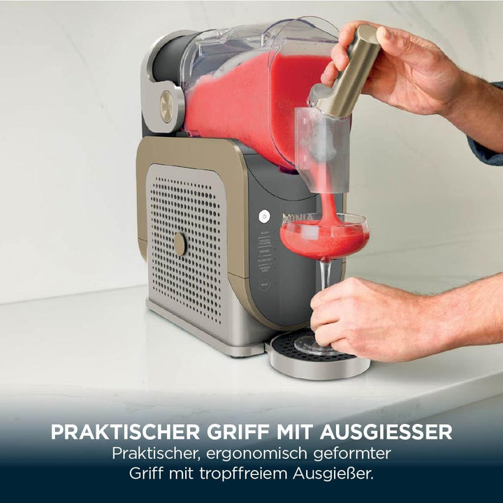 Ninja SLUSHi Maschine für Slush, Eis-Cocktails, Frappé, Milchshakes & gefrorenen Saft, ohne Eis oder