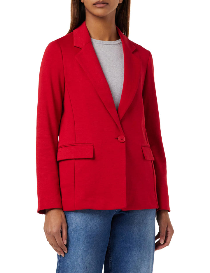 United Colors of Benetton Damen Jacke 40 Rot 0v3, 40 Rot 0v3