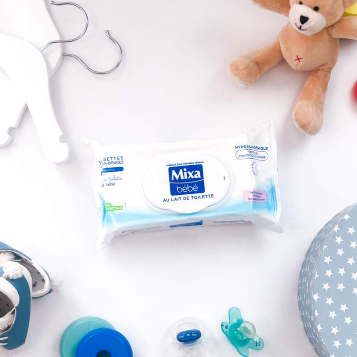 MIXA Baby - Milchtücher - Tücher, 1 Einheit mit 72 Tüchern