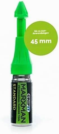 MarXman Green Standard x2 Kreide schwarz tief x2 Markierungsstift Loch Markierungswerkzeug