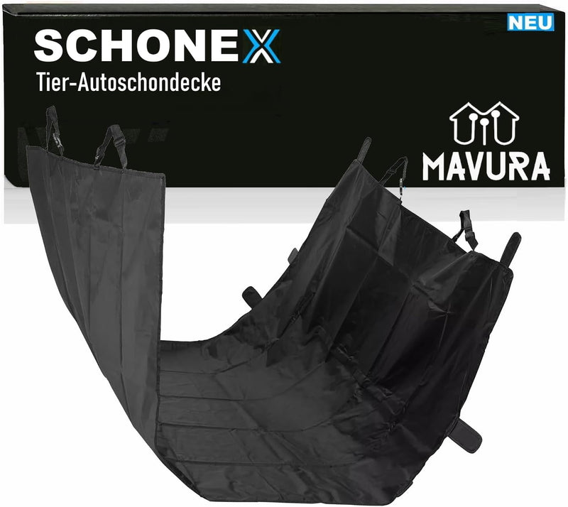 MAVURA SCHONEX Autoschondecke Rücksitz Auto Hunde Decke, Rückbank Schutzdecke KFZ Hundedecke Kofferr