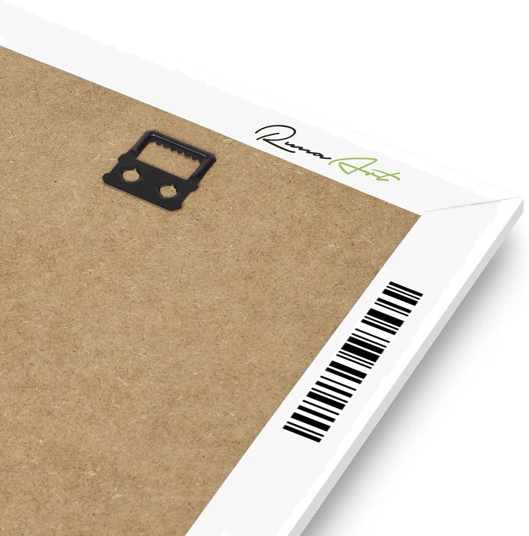 Runa Art Wandbilder Blumen Orchidee 5 Teilig Bild auf Vlies Leinwand Deko Wohnzimmer Spa Zen Violett