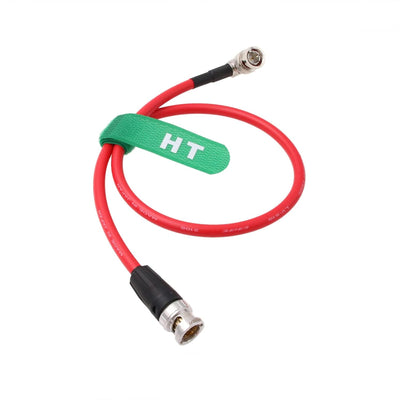 HangTon 12G SDI Raw 4K 60p Video Kabel rechtwinklig auf gerade BNC 75 ohm Koaxial abgeschirmt für So