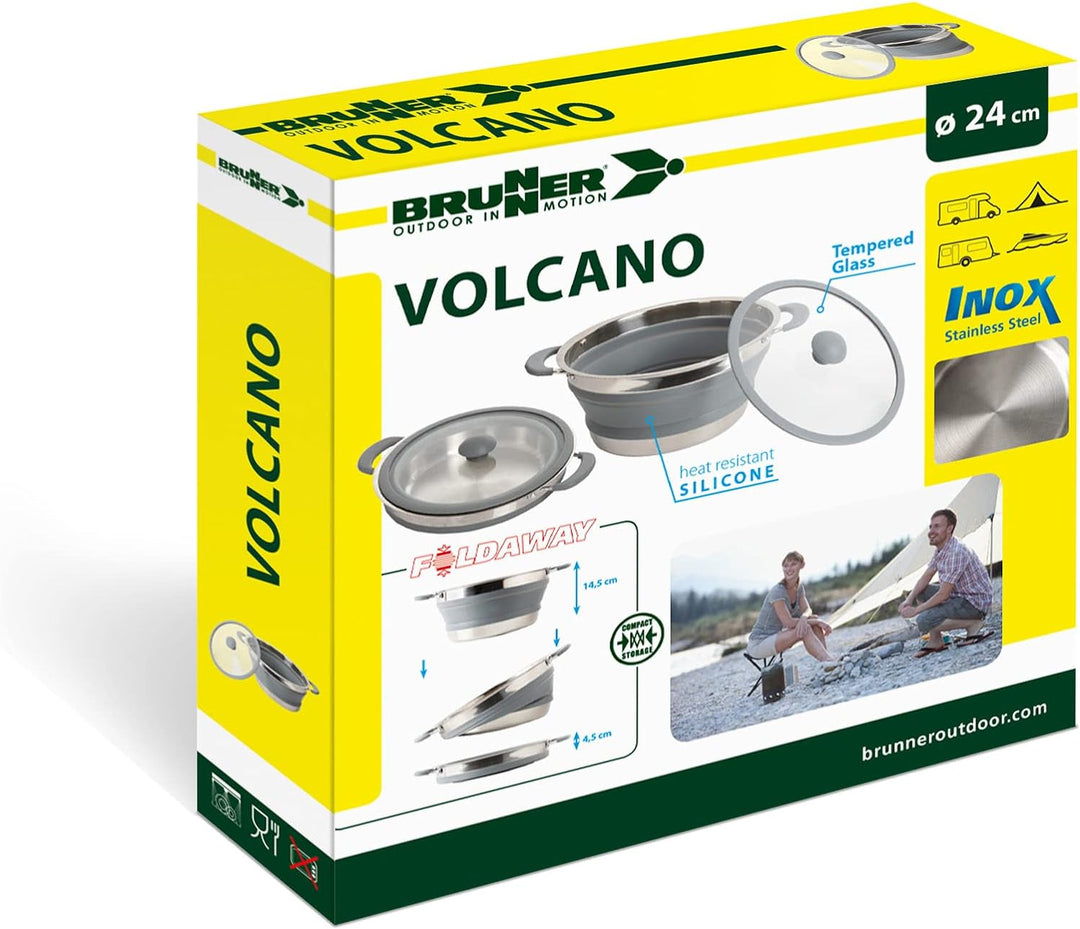 BRUNNER Geschirrset Fold Away 24 cm, 24 cm