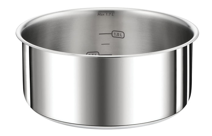 Tefal Ingenio Preference L8982804 Stieltopf, 16 cm, stapelbar, Edelstahl, Induktion, Vielseitigkeit,