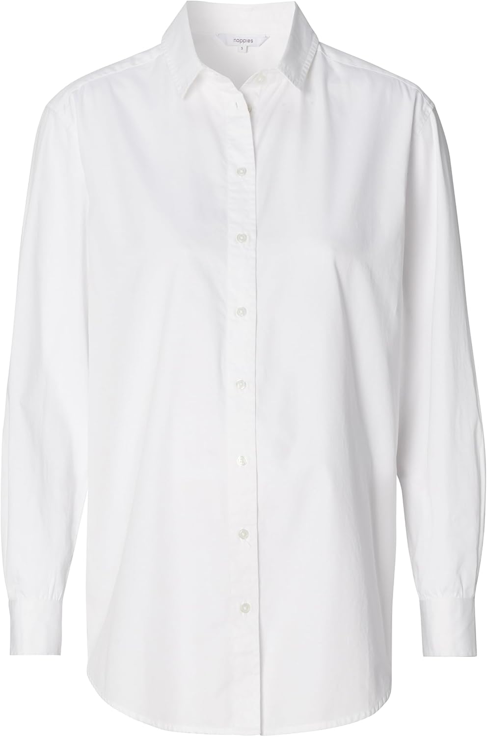 Noppies Damen Arles Nursing Blouse Ls Bluse S Optical White, S Optical White