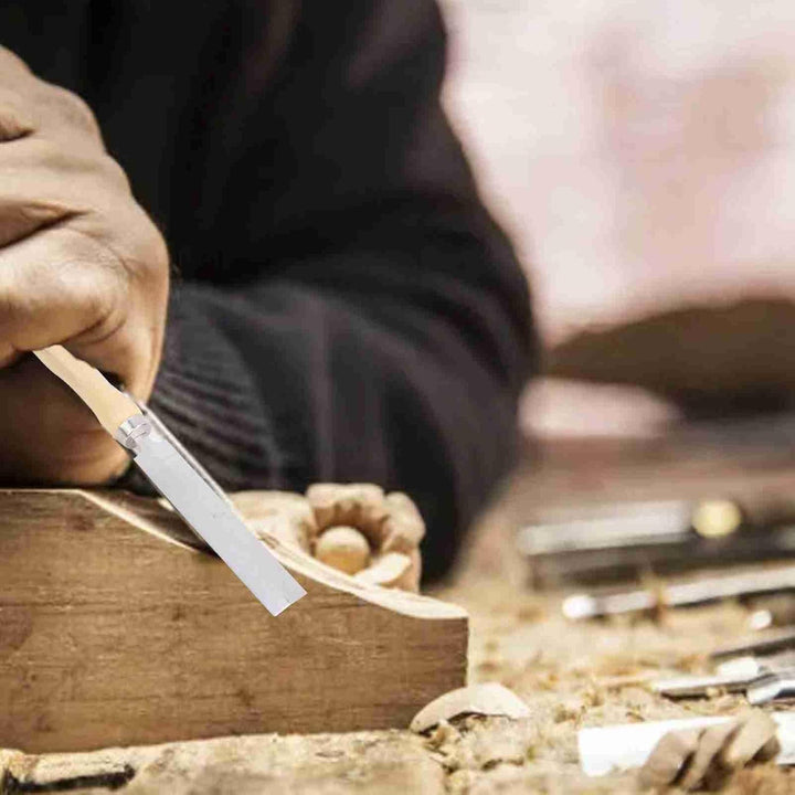 Rautenfeilen-Handsägen-Schärfwerkzeug, Feilenset Diamant, Diamantfeile, Holzgriff, Beschichtete Feil