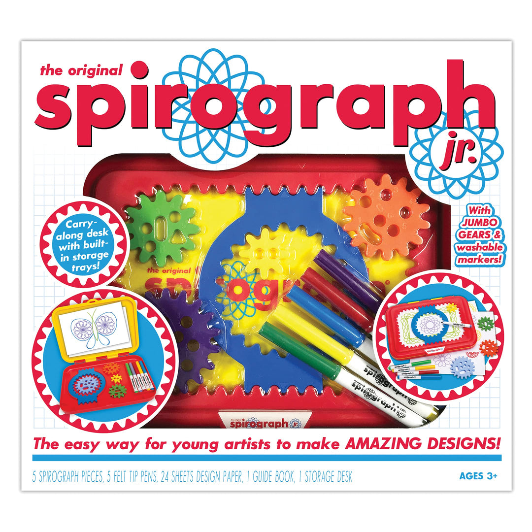 Spirograph Junior, mehrfarbig, Einheitsgrösse (SP204) Modern Einheitsgrösse mehrfarbig, Modern Einhe