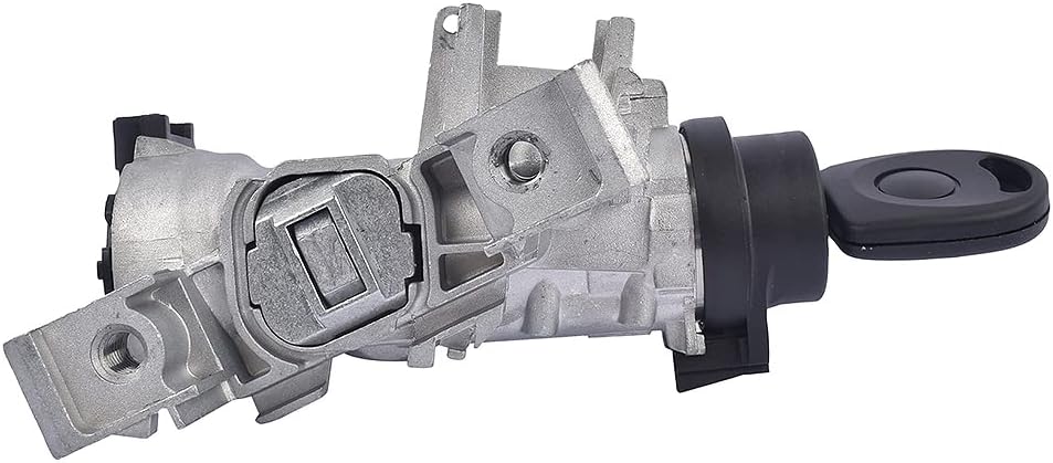Flynsu Zündschalter mit Sperrzylinder Schlüssel für 1.4L 1.8L 2.0L 2006-2011 1K0905841 1K0905851B 1K