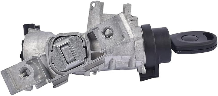 Flynsu Zündschalter mit Sperrzylinder Schlüssel für 1.4L 1.8L 2.0L 2006-2011 1K0905841 1K0905851B 1K