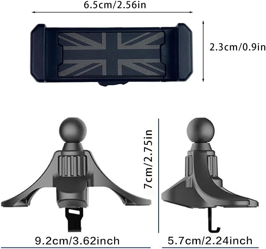 Auto Telefonhalter, Für Mini Cooper R56 R55 R57 R58 R59 R60 R61 Kreislauftauslass Telefonhalter für