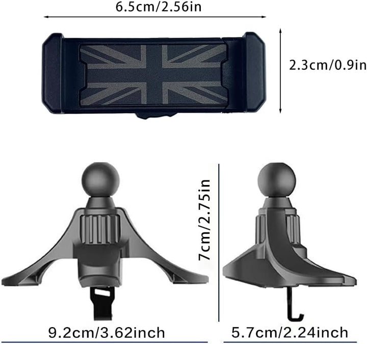 Auto Telefonhalter, Für Mini Cooper R56 R55 R57 R58 R59 R60 R61 Kreislauftauslass Telefonhalter für