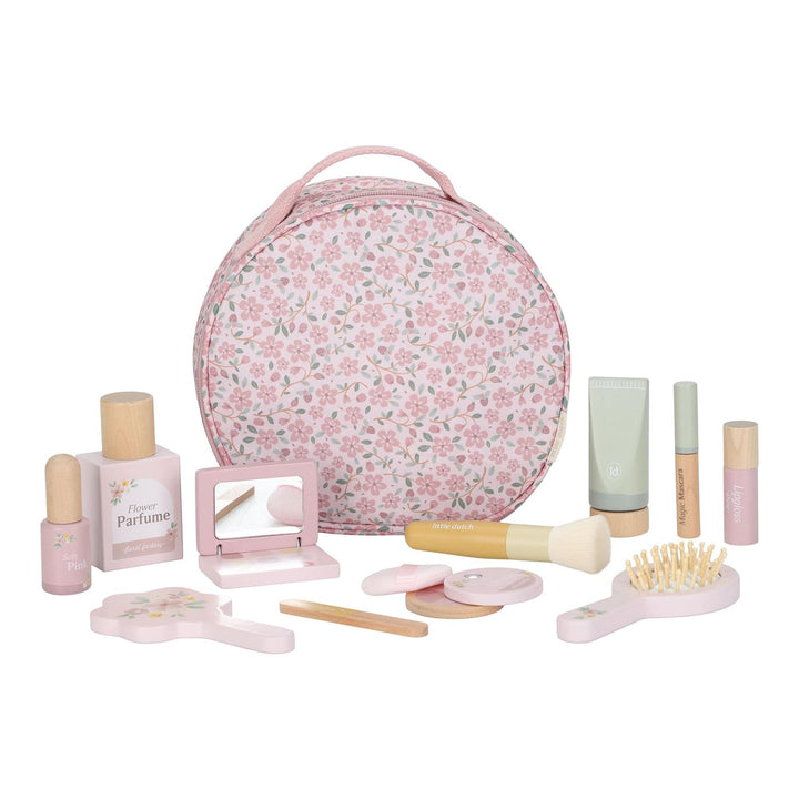 Little Dutch 2515 Holz Spielset Beautycase Schminkkoffer - rosa