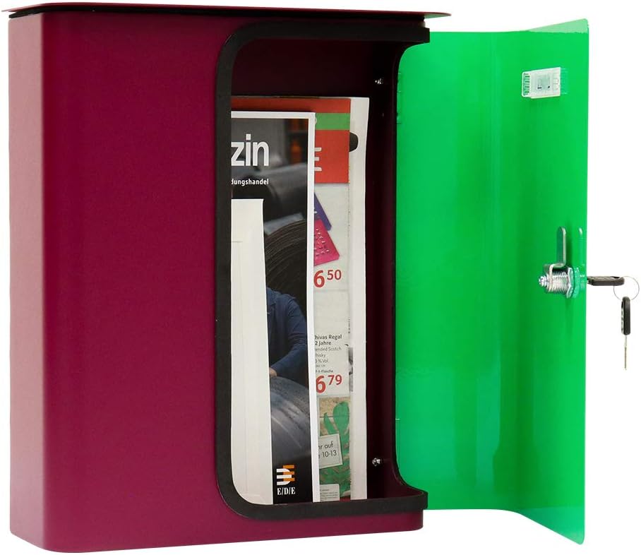 Rottner Briefkasten Splashy (Berry Neongrün), Berry Neongrün