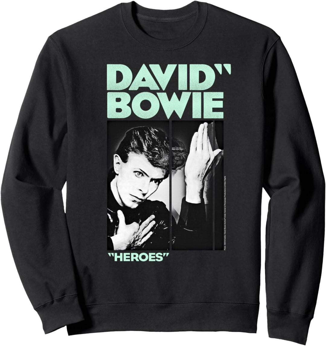 David Bowie - Festliche Helden Sweatshirt