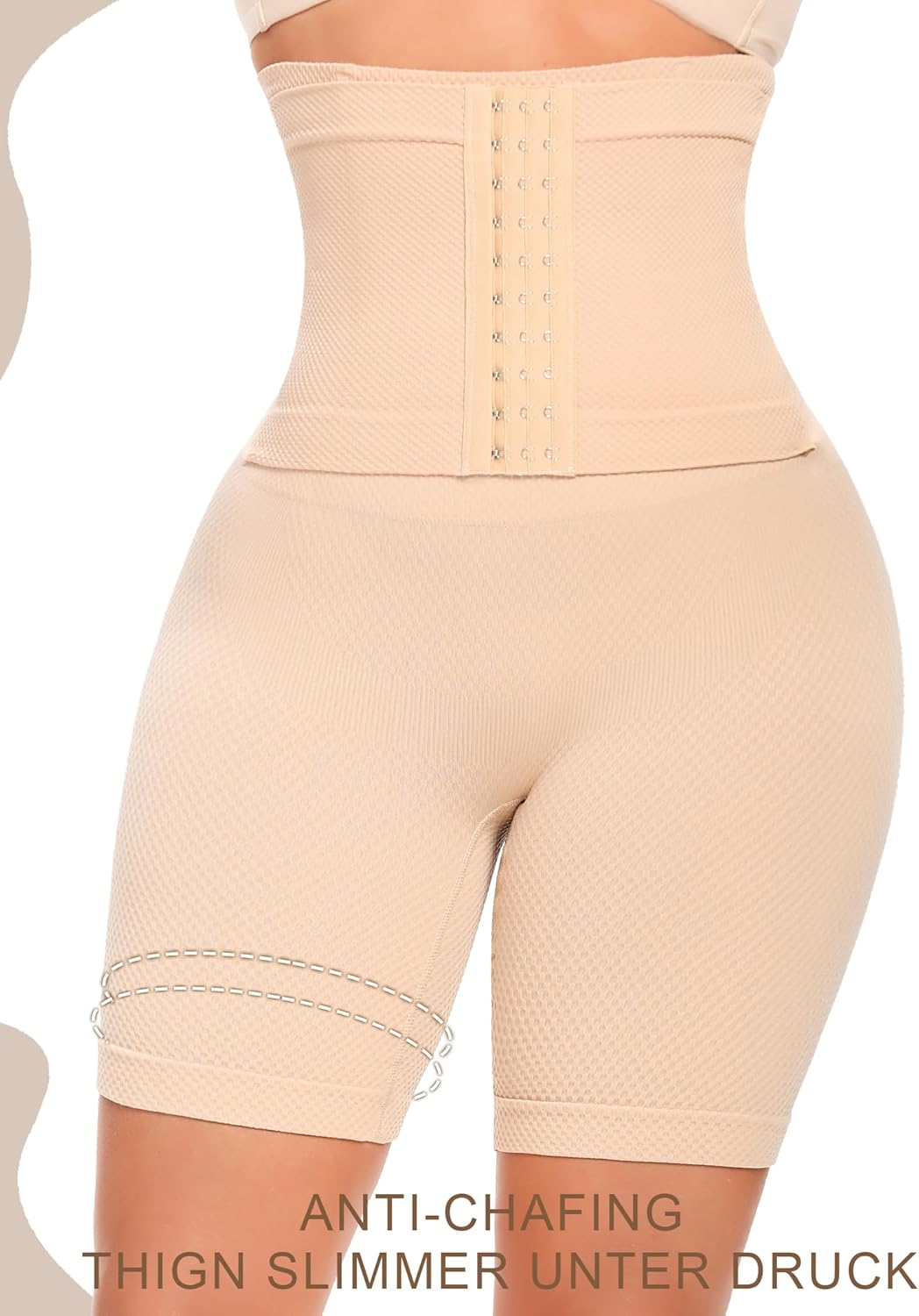 SURE YOU LIKE Taillenformer Shapewear Damen Bauchweg Miederpant Damen Bauchweg Unterhose Mit Korsett