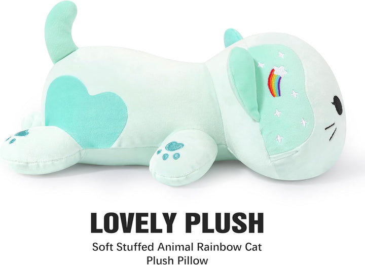 shownicer Plüschtier Katze Kuscheltier Stofftier Kawaii Katze Plüsch Kissen Spielzeug Kätzchen Plüsc
