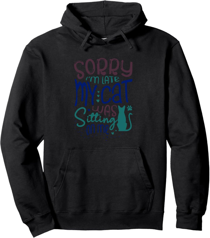 Abgelenkt durch meine Katze Cute Kitty Pullover Hoodie