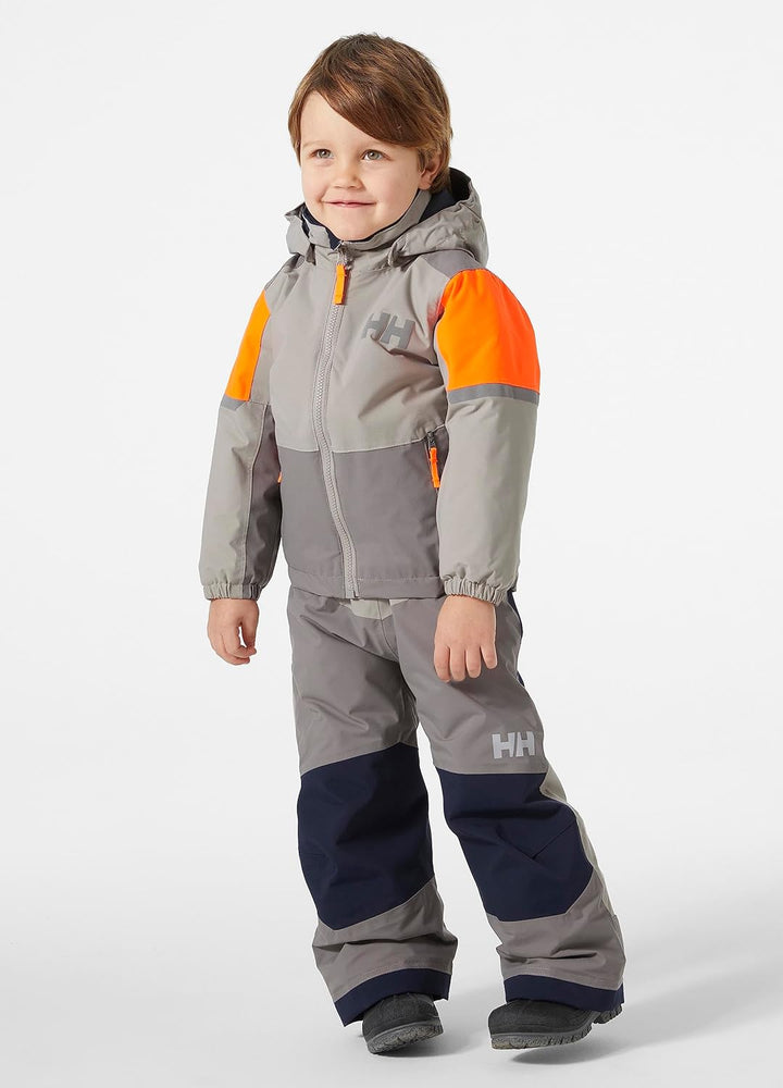 Helly Hansen Unisex Kinder K Rider 2.0 Ins Jacket K RIDER 2.0 INS JACK (1er Pack) 2 Jahre Beton, 2 J