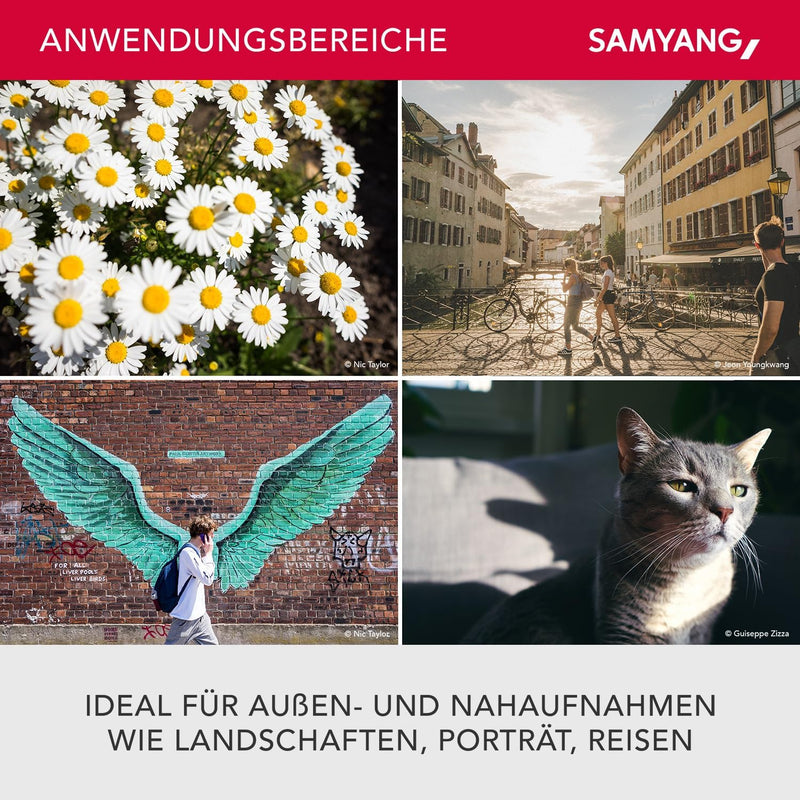 Samyang AF 24 mm F2.8 FE (Tiny but Wide) - Vollformat 24mm Weitwinkel Festbrennweite Autofokus Objek