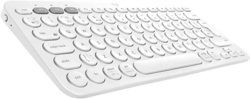 Logitech K380 Kabellose Bluetooth-Tastatur, Multi-Device & Easy-Switch Feature, Windows- und Apple-S