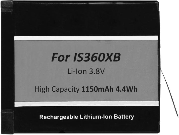 3X Akku + Dual-Ladegerät (USB) für Insta360 One X 360 Action Cam/inkl. Micro-USB-Kabel / 2 Akkus gle