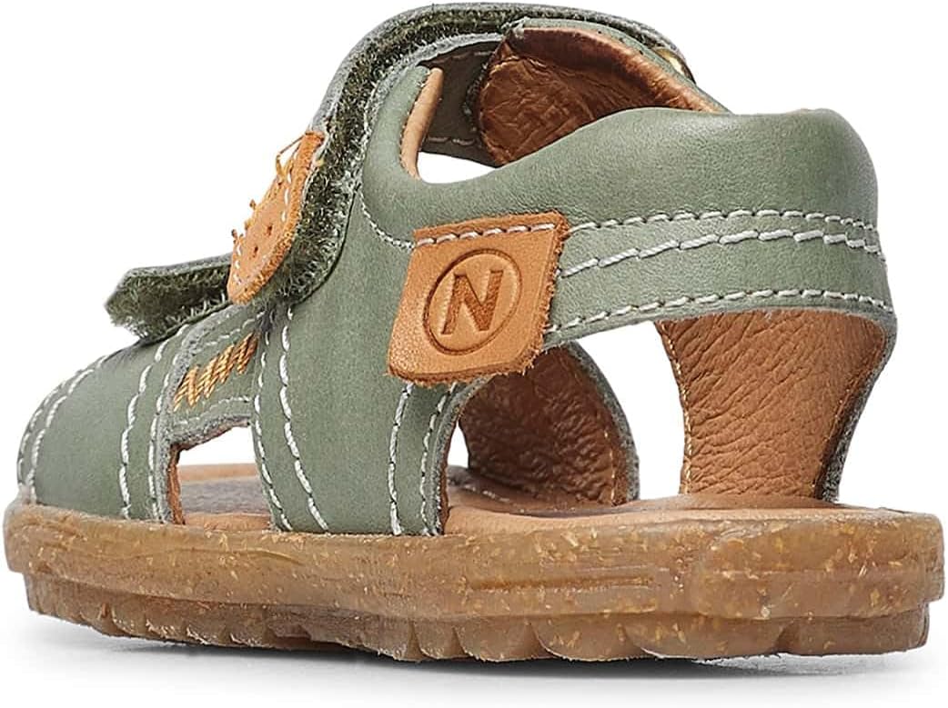 Naturino TAROR-Sandalen aus Leder-Blau 33 EU Salbei, 33 EU Salbei