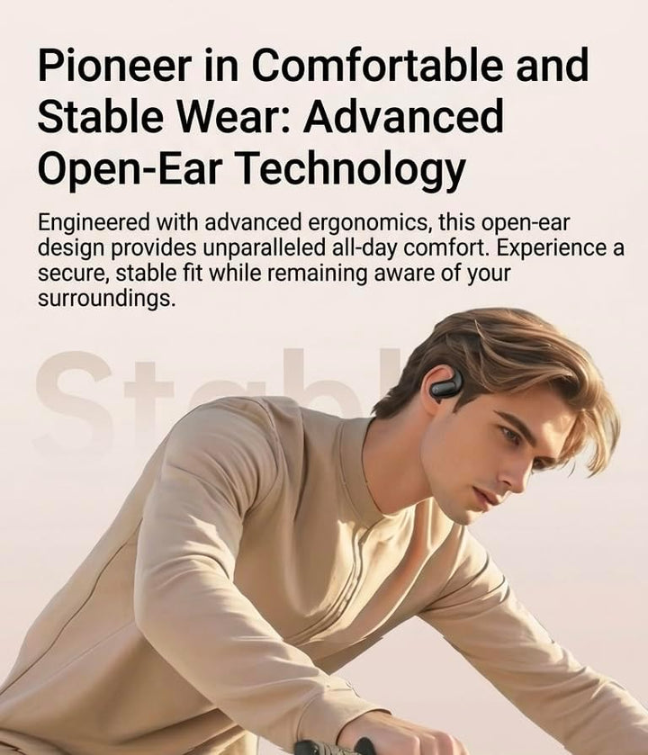 OrangeX AI-Kopfhörer mit gleichzeitiger Übersetzung 158 Sprachen, Bluetooth-Kopfhörer, 5-in-1-Sofort