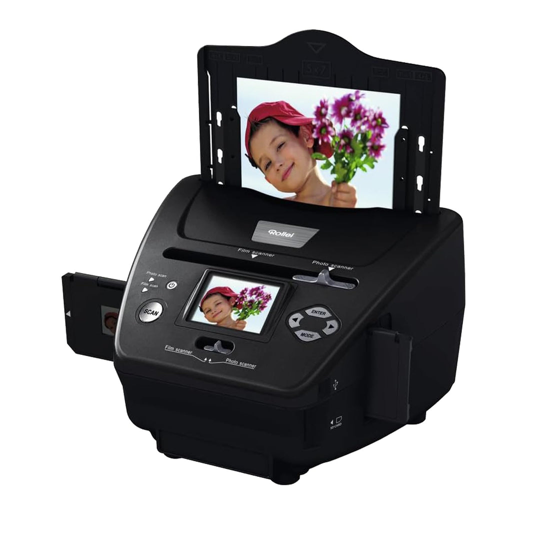 Rollei PDF-S 240 SE - Multiscanner für Fotos, Dias und Negative, sekundenschneller Scanvorgang, inkl