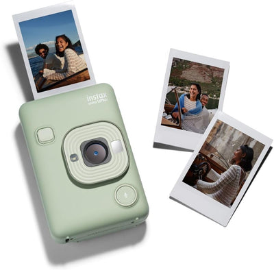 INSTAX Mini LiPlay 2 Digital Hybrid Camera Matcha Green, Matcha Green