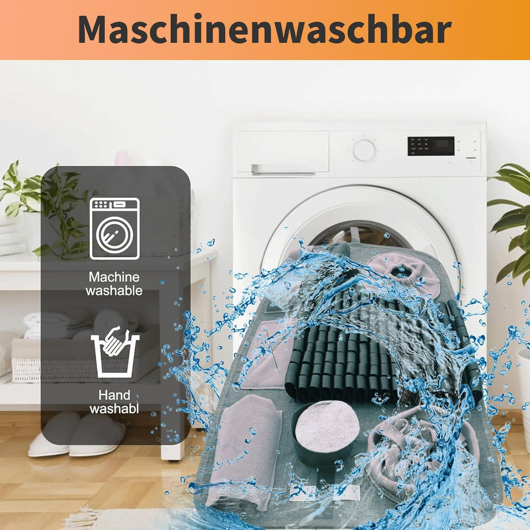 Hund SchnüFfelteppich, Waschbar Trainingsmatte Futtermatte SchnüFfelteppich FüR Hunde Riechen Traini