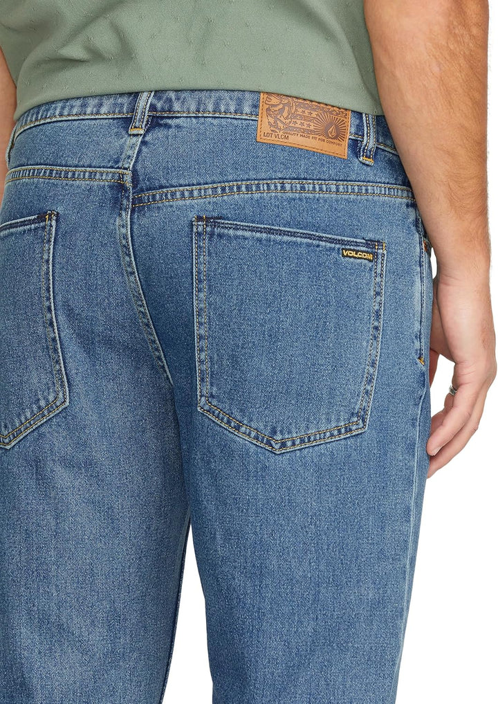 Volcom Herren kurze Hose Frickin Modern Stretch Shorts 28W / 32L Standardausgabe Blau, 28W / 32L Sta