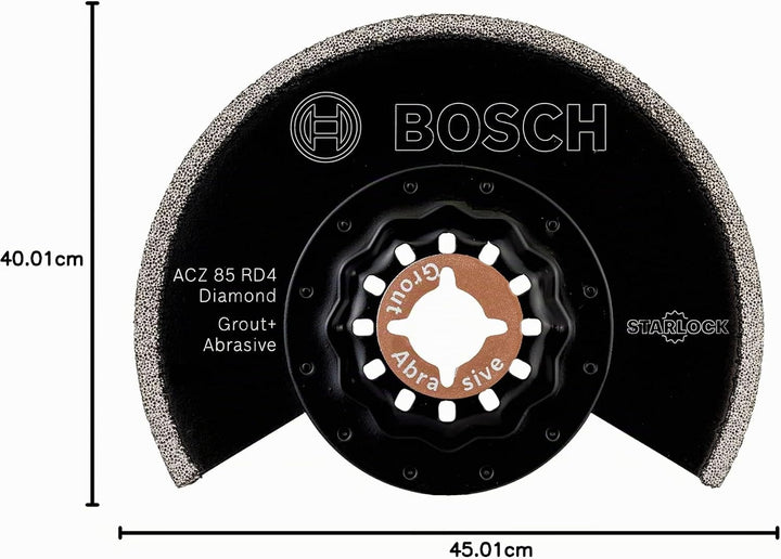 Bosch Accessories Segmentsägeblatt für Multifunktionswerkzeuge Starlock (ACZ 85 RD4)
