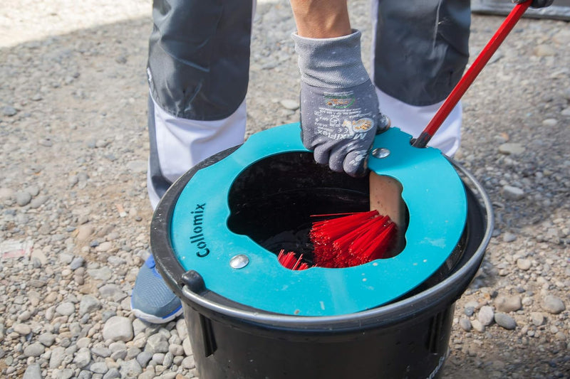 Collomix Mixer-Clean, Ø 380mm, 30ltr, 4,5kg, zum säubern von Rührern, integrierte Putzvorrichtung