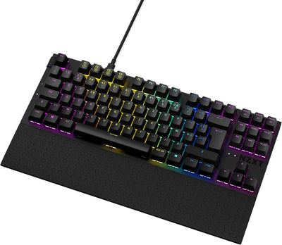 NZXT Function TKL Mechanische PC Gaming Tastatur - beleuchtet - lineare RGB Schalter - MX kompatible